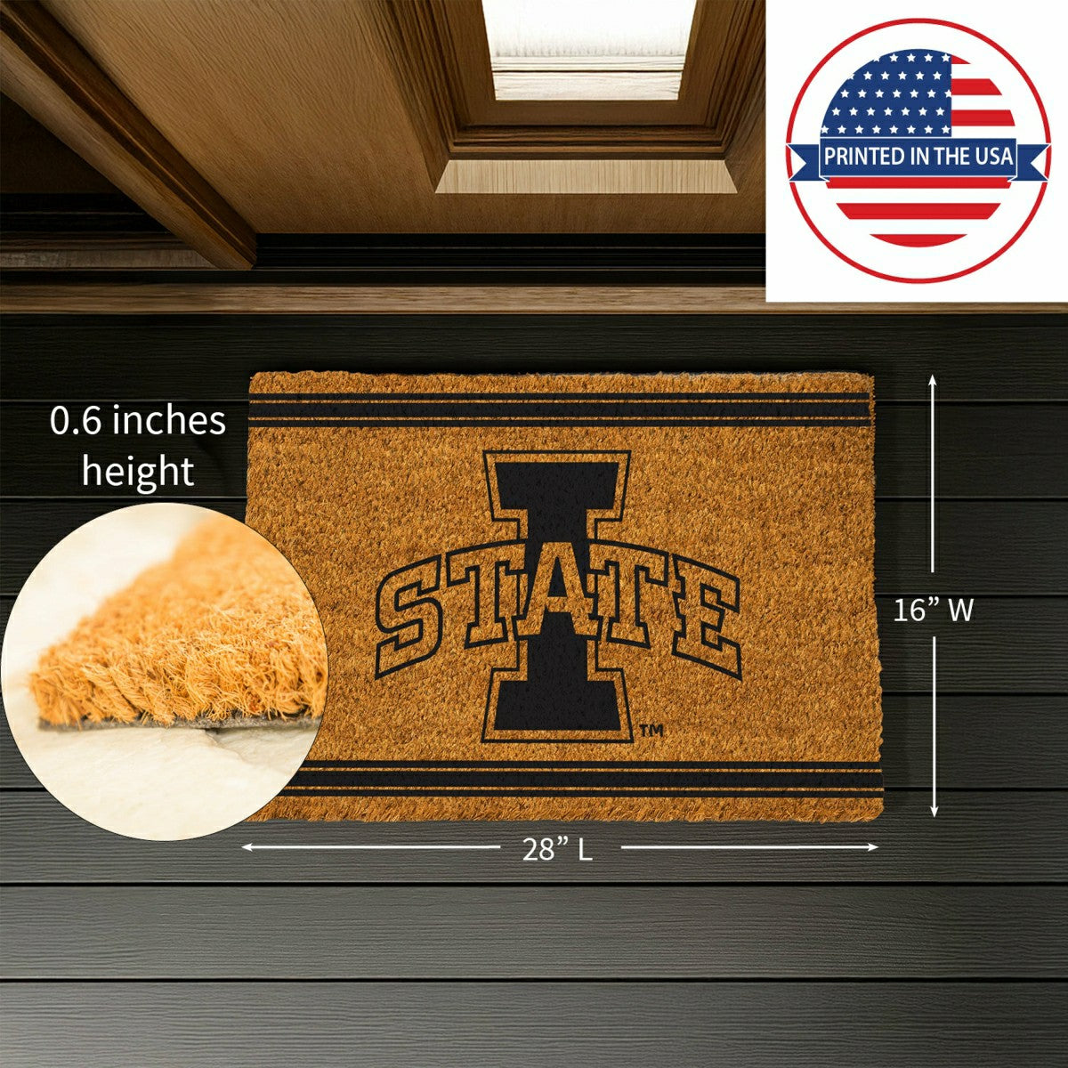 Iowa State University, Coir Mat 1C, Collegiate