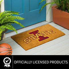 Coir Mat, 16"x28", Iowa State University, Collegiate