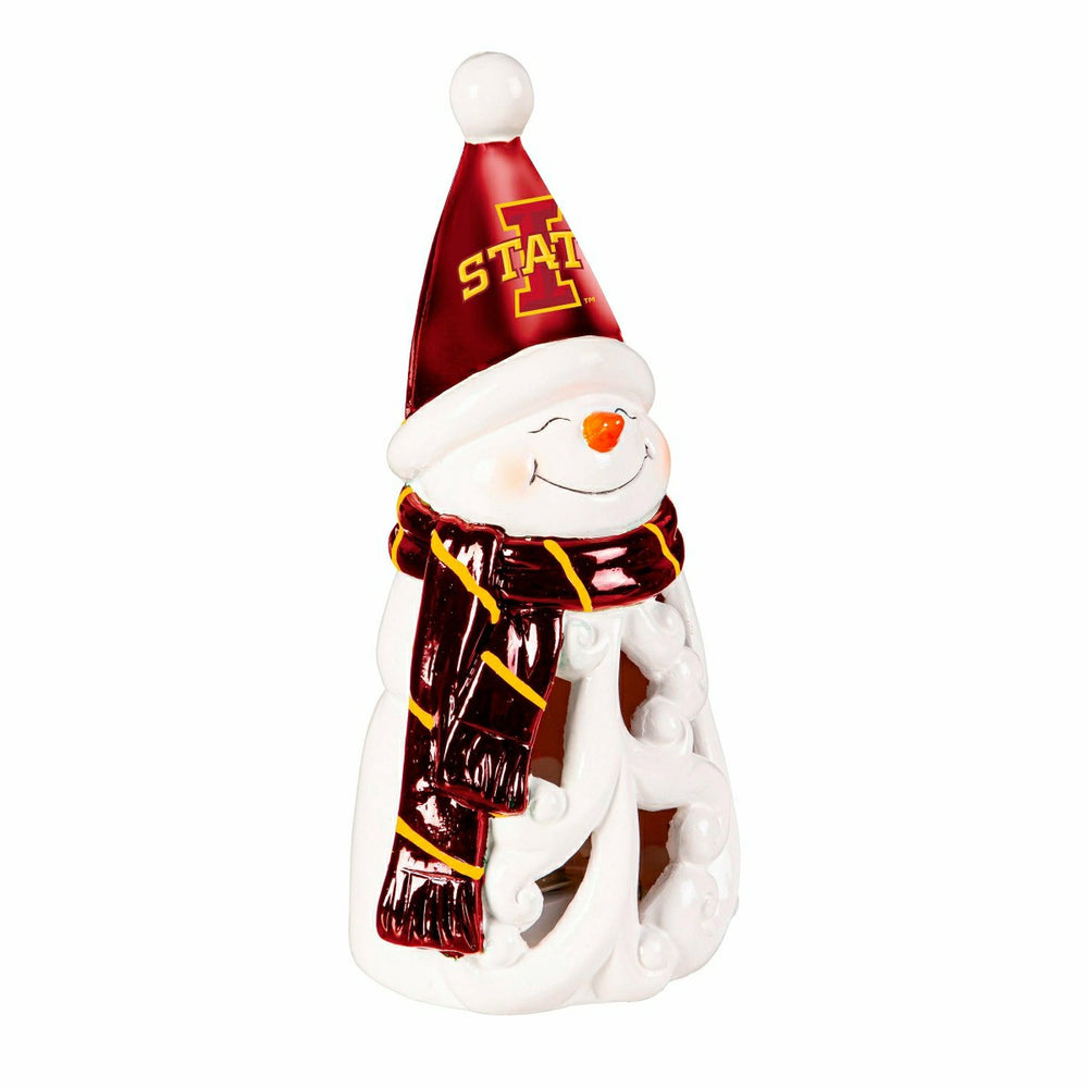 Iowa State University Snowman LED Statuary, 8", Collegiate, Home