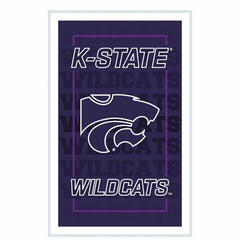Kansas State University College Rectangle Neolite LED Decor, Collegiate, Home