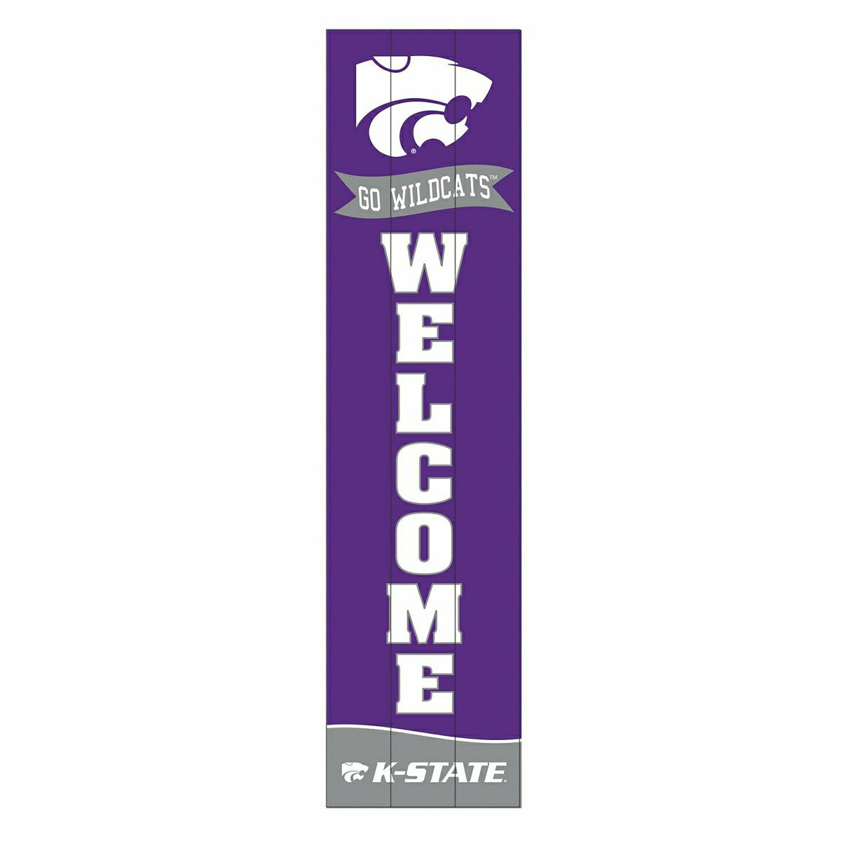 Kansas State University Large Single Sided Leaner, 46", Collegiate, Home