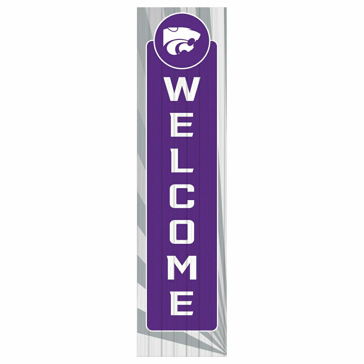Kansas State University Summer Seasonal Single Sided Large Leaner, 46", Collegiate, Home