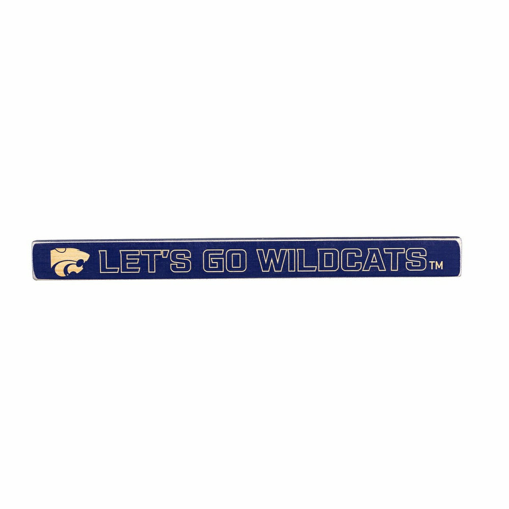 Kansas State University Engraved Wood Sign, 1.5" x 18", Collegiate, Home
