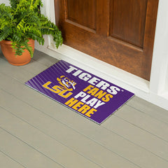 Louisiana State University Fan Mat, 28"x16", Collegiate