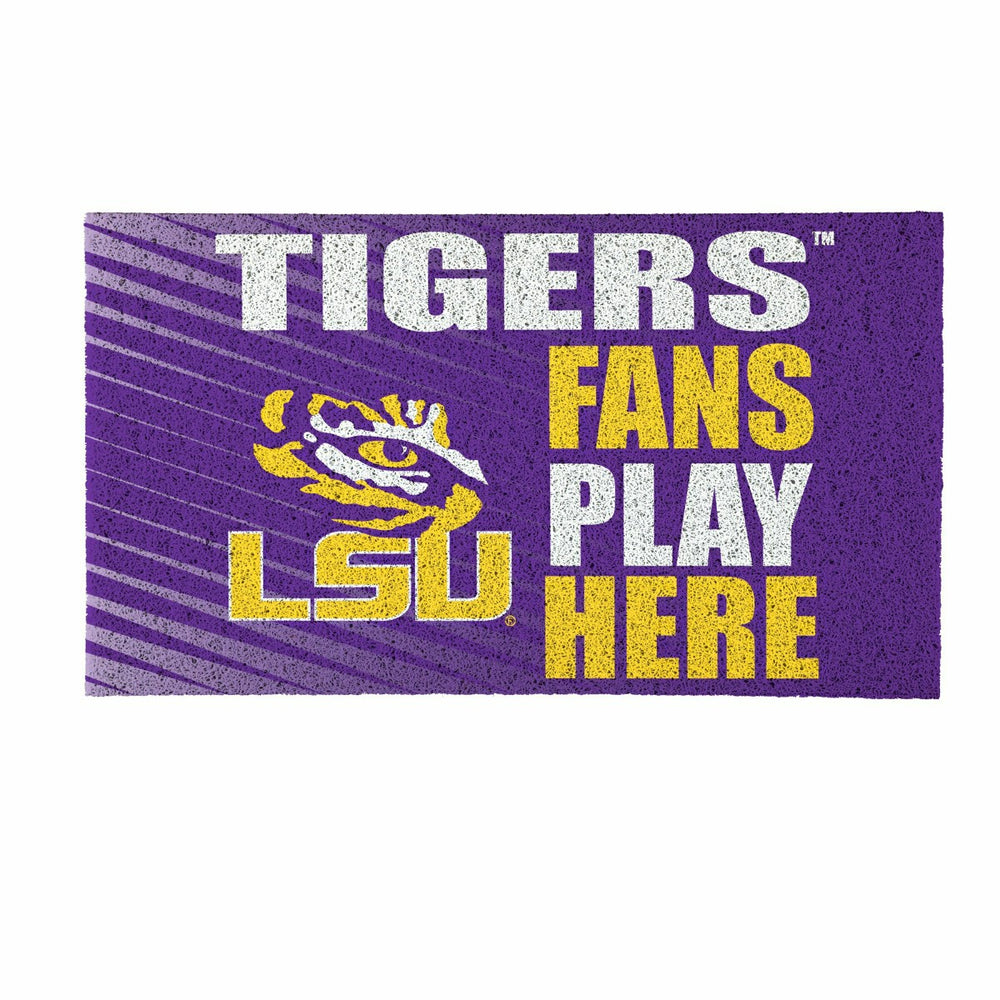 Louisiana State University Fan Mat, 28"x16", Collegiate