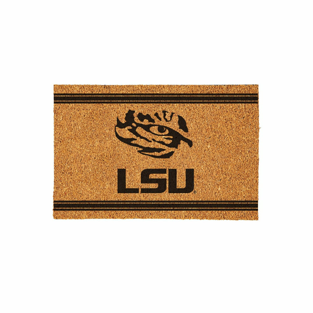 Louisiana State University Large One Color Coir Mat, 36"x24", Collegiate