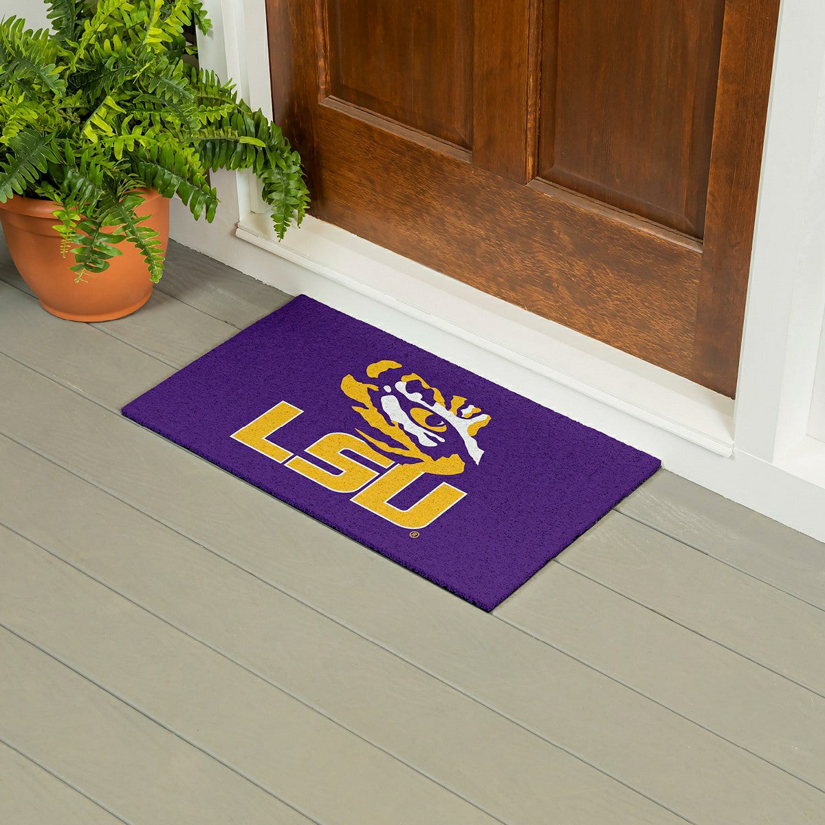 Full Color PVC Mat, 16" x 28", Louisiana State University, Collegiate
