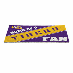 Louisiana State University, PVC Mat COLOR, Home of a Fan, Collegiate