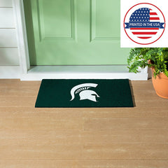 Full Color PVC Mat, 16" x 28", Michigan State University, Collegiate