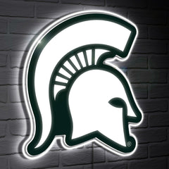 Michigan State LED Wall Decor, Glazelite, Logo, Collegiate, Home