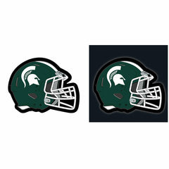 LED Wall Decor, Helmet, Michigan State University, Collegiate, Home