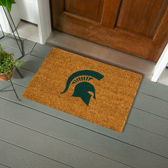 Coir Mat, 16"x28", Michigan State University, Collegiate