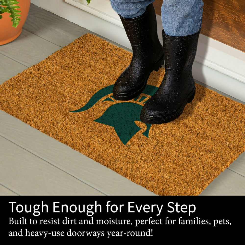 Coir Mat, 16"x28", Michigan State University, Collegiate
