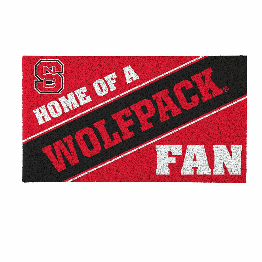 North Carolina State University, PVC Mat COLOR, Home of a Fan, Collegiate