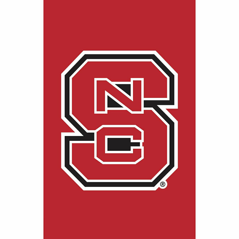 North Carolina State University Applique Garden Flag, Collegiate, Home