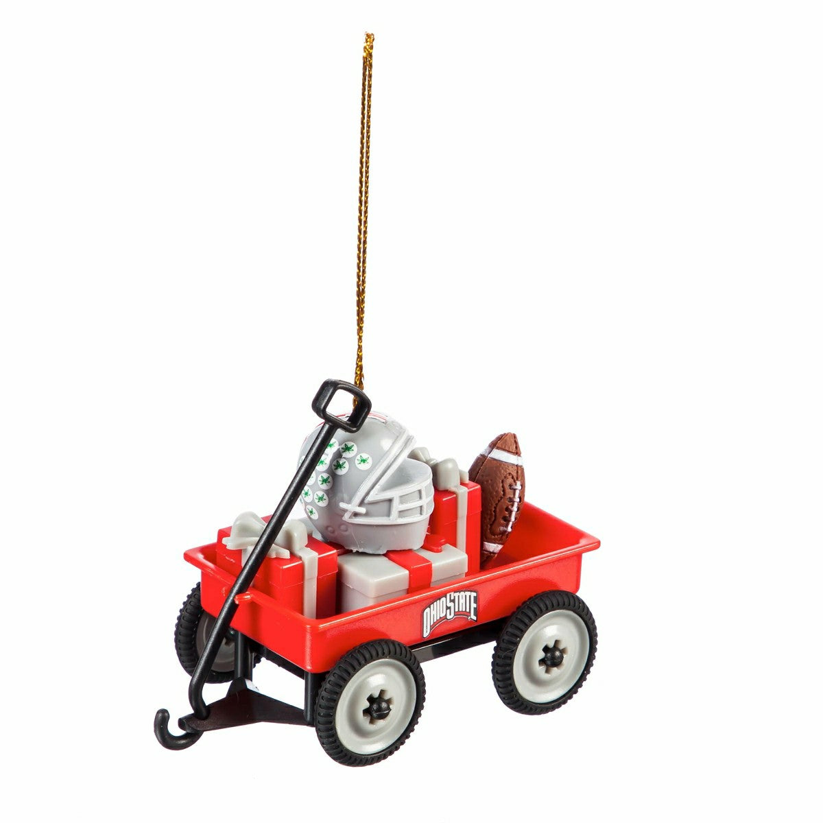 Ohio State Team Wagon Ornament, Collegiate, Home