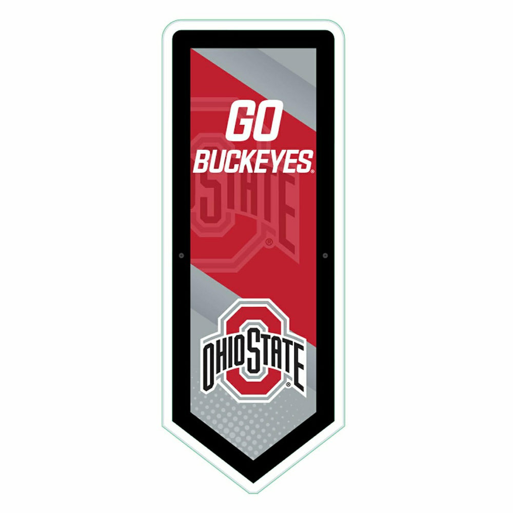 LED Wall Decor, Pennant, Ohio State University, Collegiate, Home