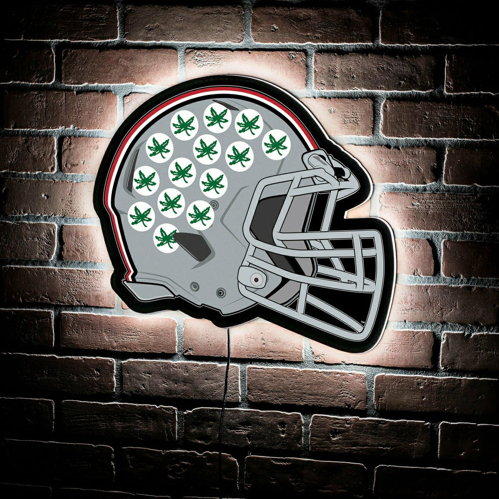 LED Wall Decor, Helmet, Ohio State University, Collegiate, Home