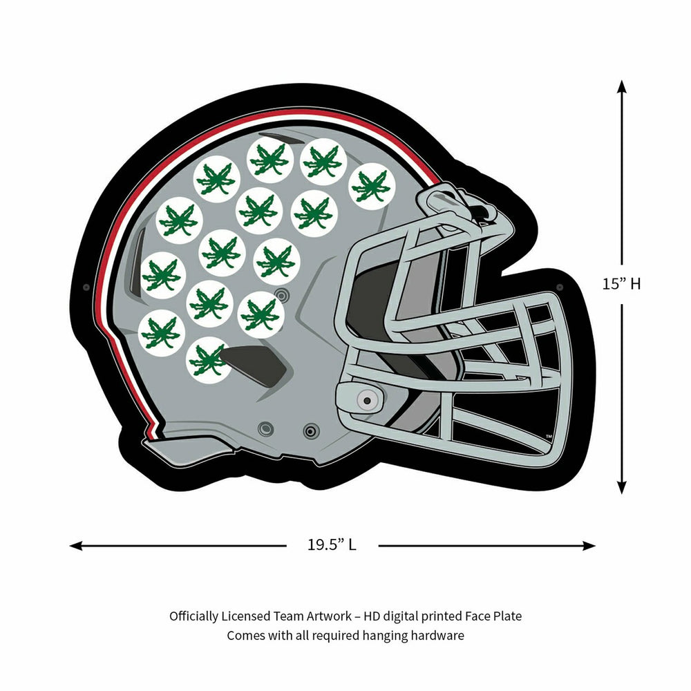LED Wall Decor, Helmet, Ohio State University, Collegiate, Home