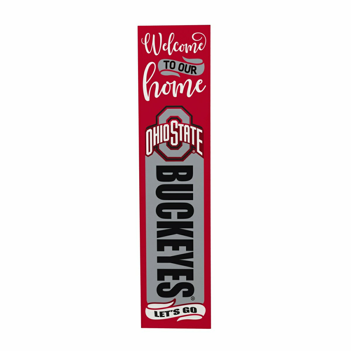 47" Double Sided Leaner, Ohio State University, Halloween, Collegiate, Home