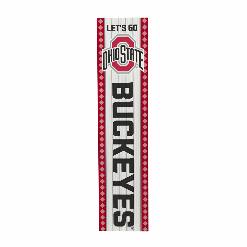 47" Double Sided Leaner, Ohio State University, Christmas, Collegiate, Home