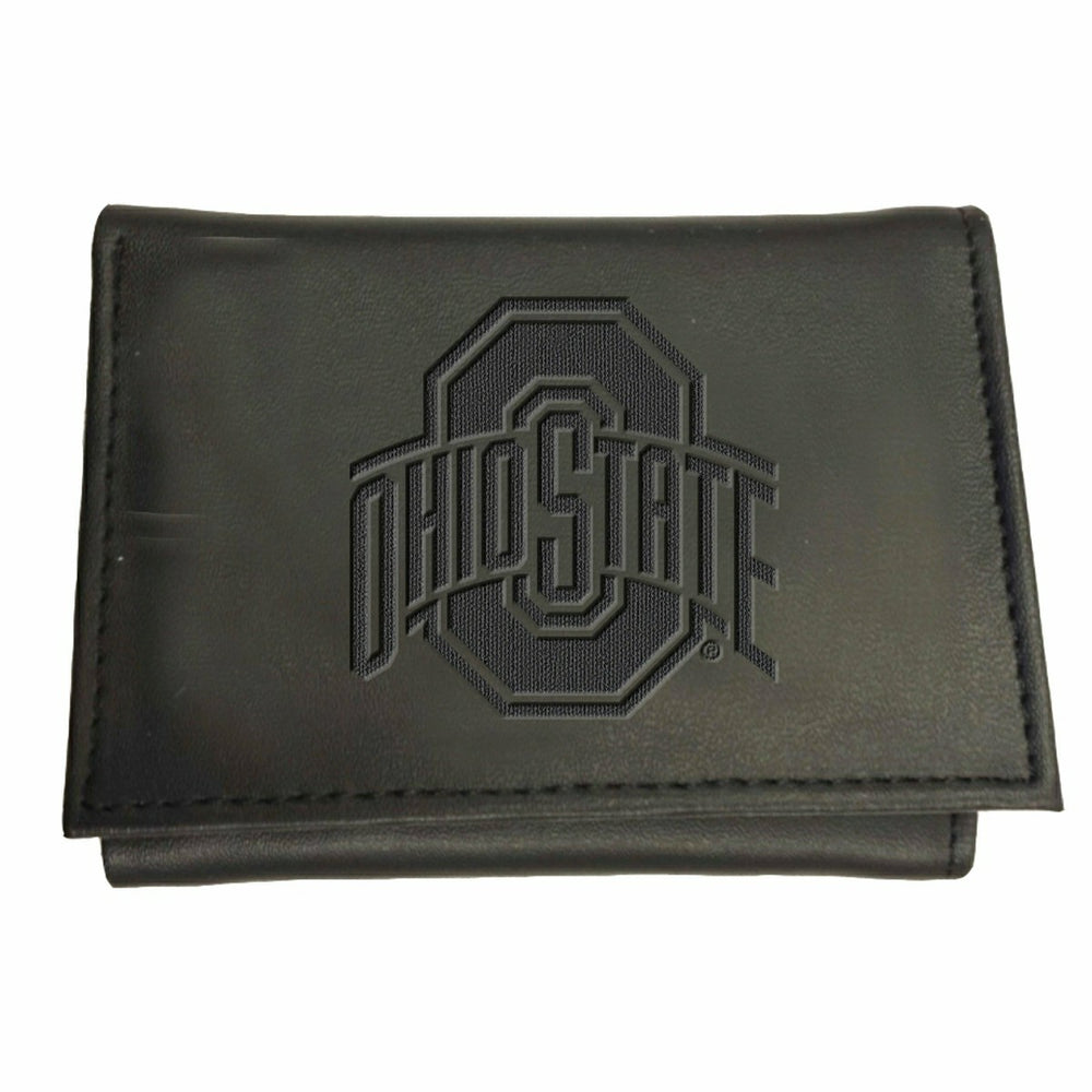 Ohio State University, Tri-Fold Wallet, Black, Collegiate, Home