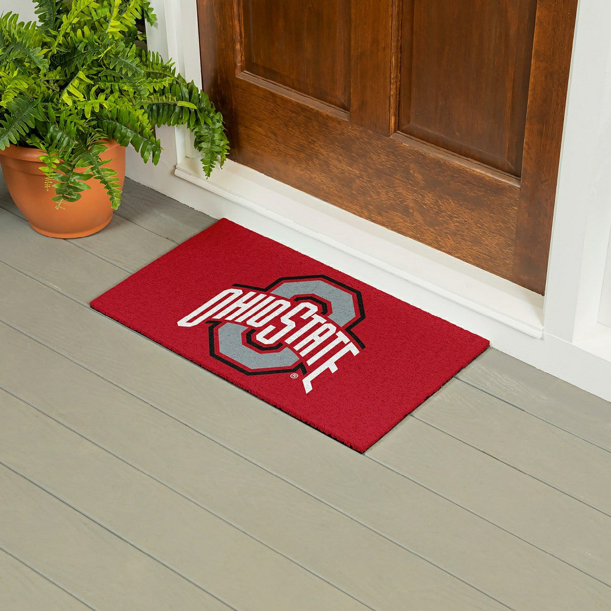 Full Color PVC Mat, 16" x 28", Ohio State University, Collegiate