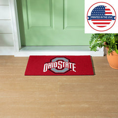 Full Color PVC Mat, 16" x 28", Ohio State University, Collegiate