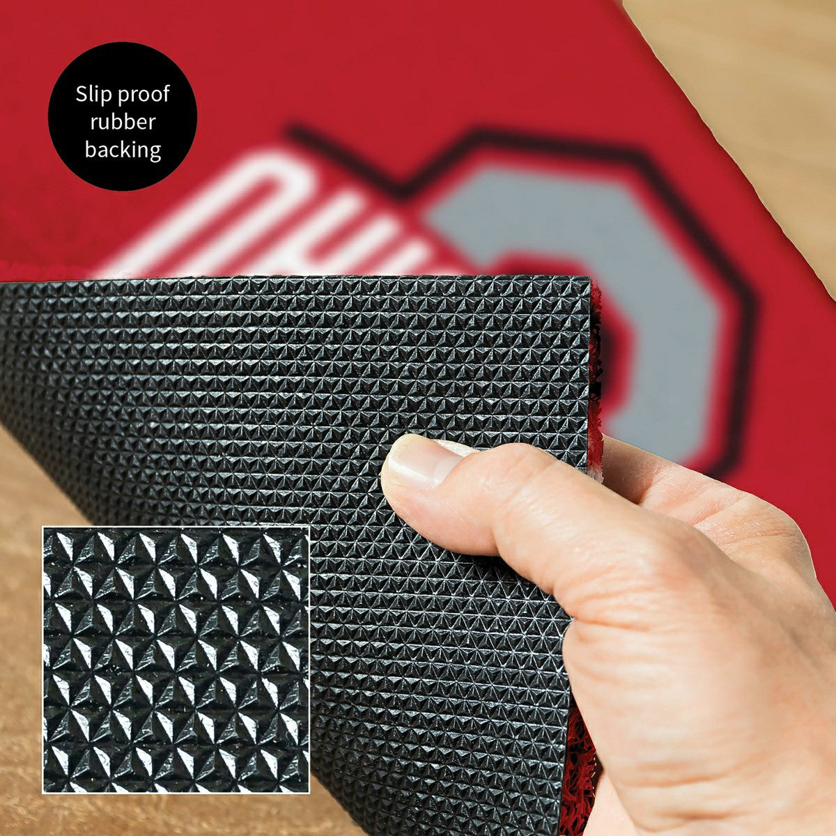 Full Color PVC Mat, 16" x 28", Ohio State University, Collegiate