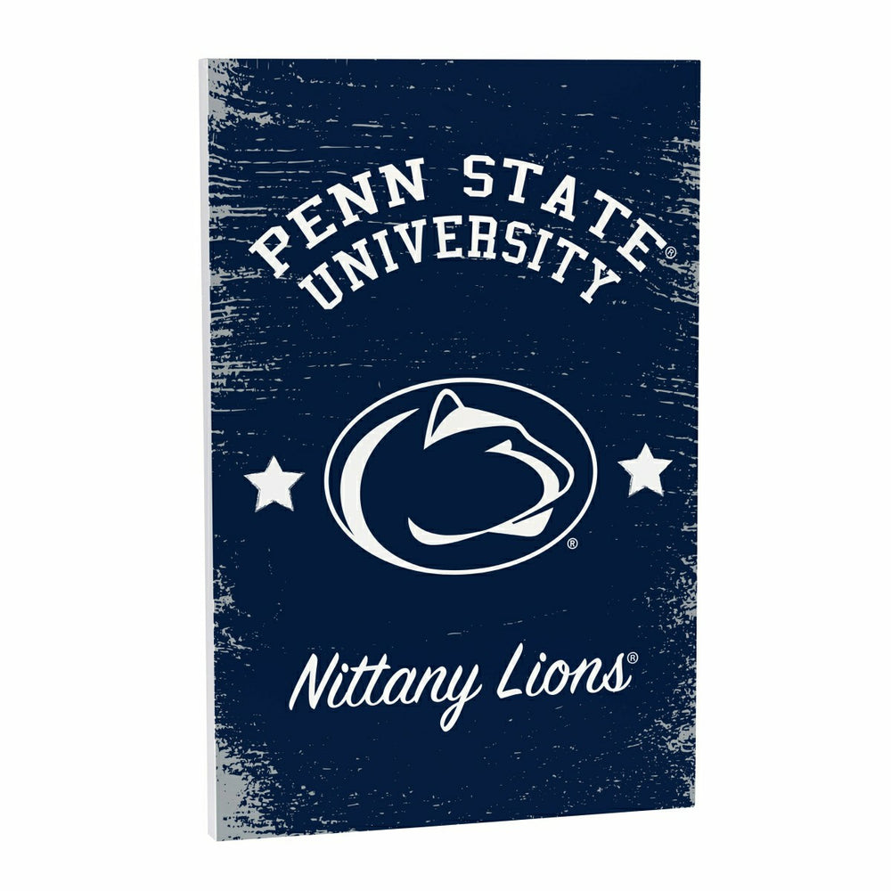 Penn State Wood Wall Sign, 16x24, Collegiate, Home