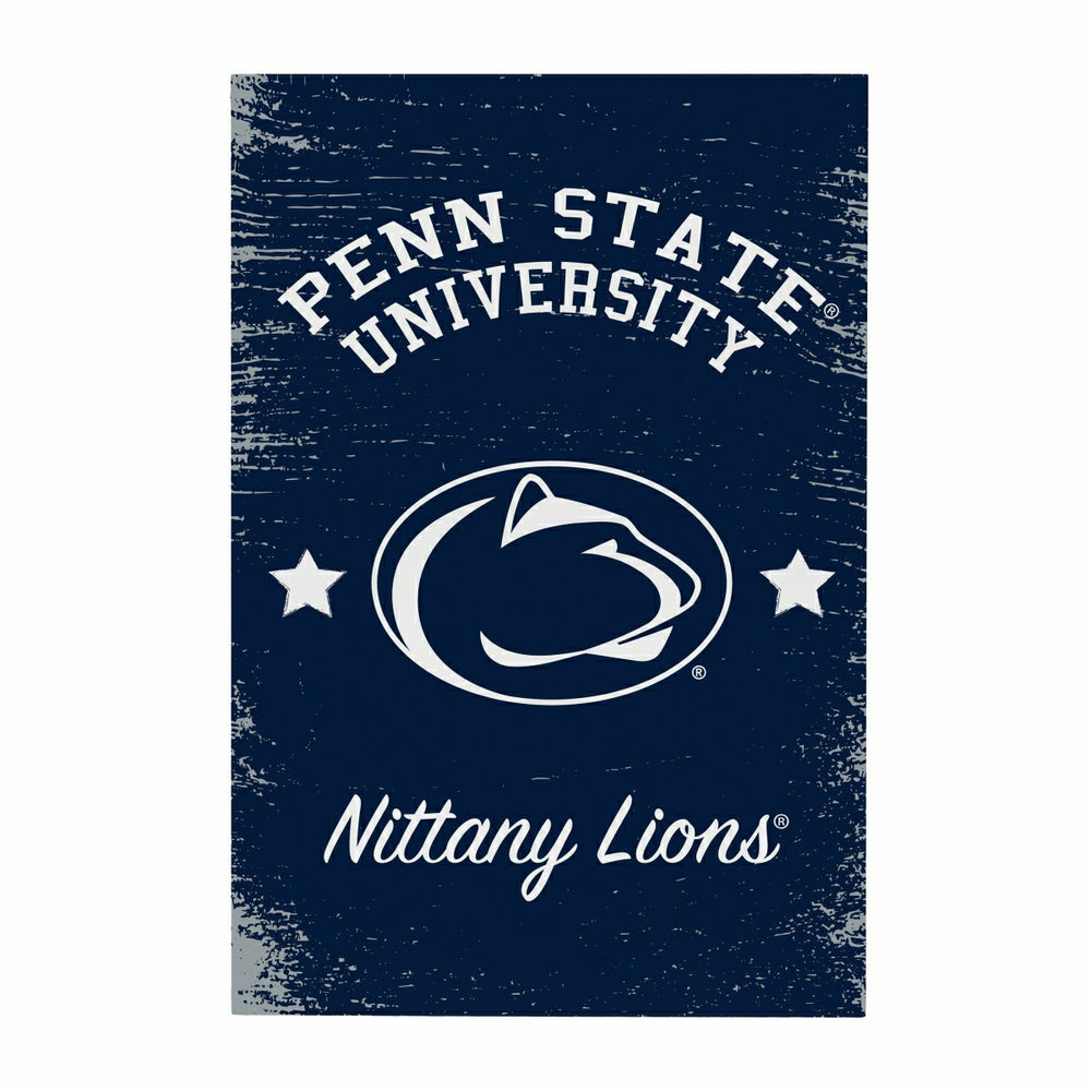Penn State Wood Wall Sign, 16x24, Collegiate, Home
