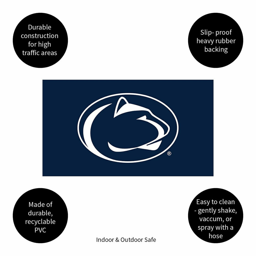 Full Color PVC Mat, 16" x 28", Penn State, Collegiate