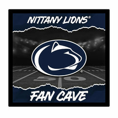 Penn State 23"H x 23"L LED Wall Decor, Edgelite, Square, Collegiate, Home