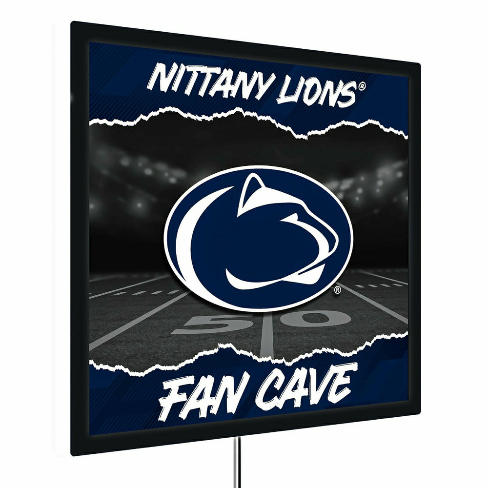 Penn State 23"H x 23"L LED Wall Decor, Edgelite, Square, Collegiate, Home