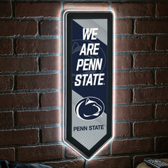 LED Wall Decor, College Football Pennant, Penn State, Collegiate, Home