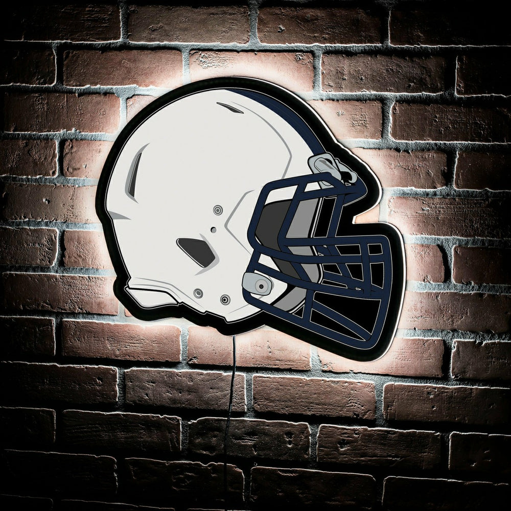 LED Wall Decor, College Football Helmet, Penn State, Collegiate, Home