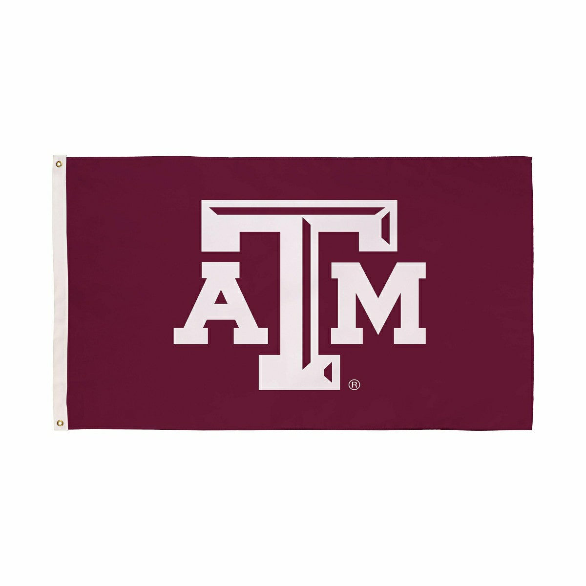Texas A&M Single Sided Estate Flag with 2 Grommets, 3'x5', Collegiate, Home