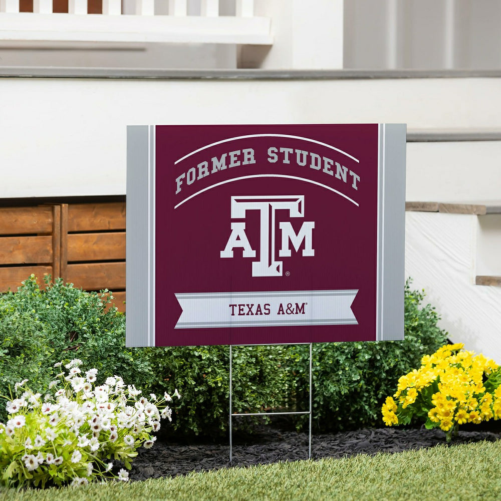 Texas A&M Coroplast Yard Sign Alumni, Collegiate, Home