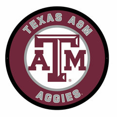 LED Wall Decor, Round, Texas A&M, Collegiate, Home