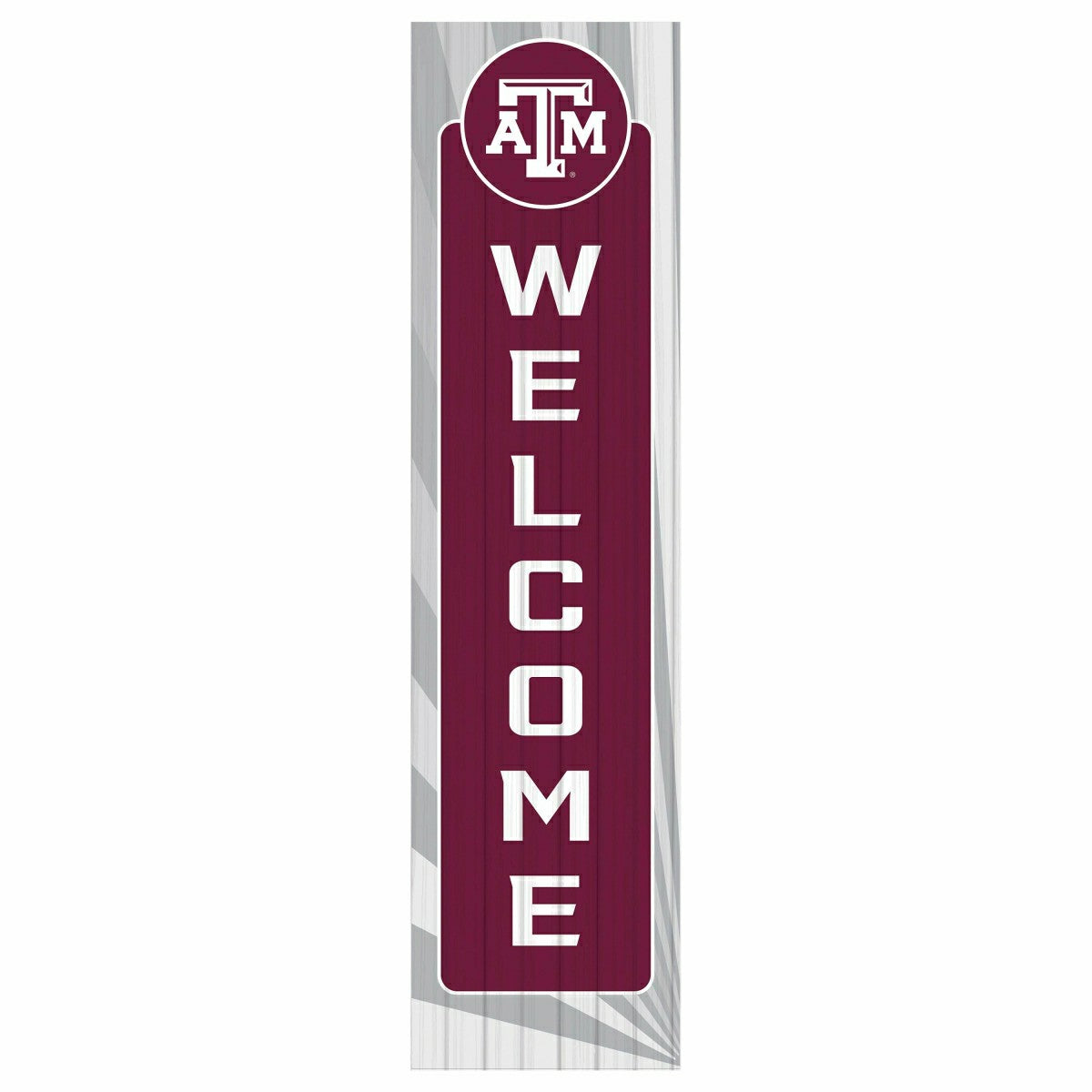 Texas A&M Summer Seasonal Single Sided Large Leaner, 46", Collegiate, Home