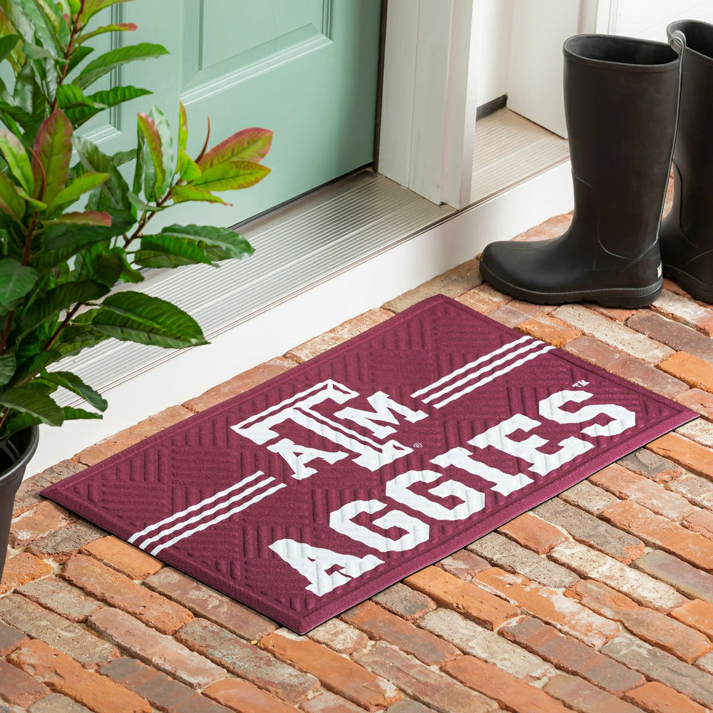 Embossed Mat, Cross Hatch, Texas A&M, Collegiate