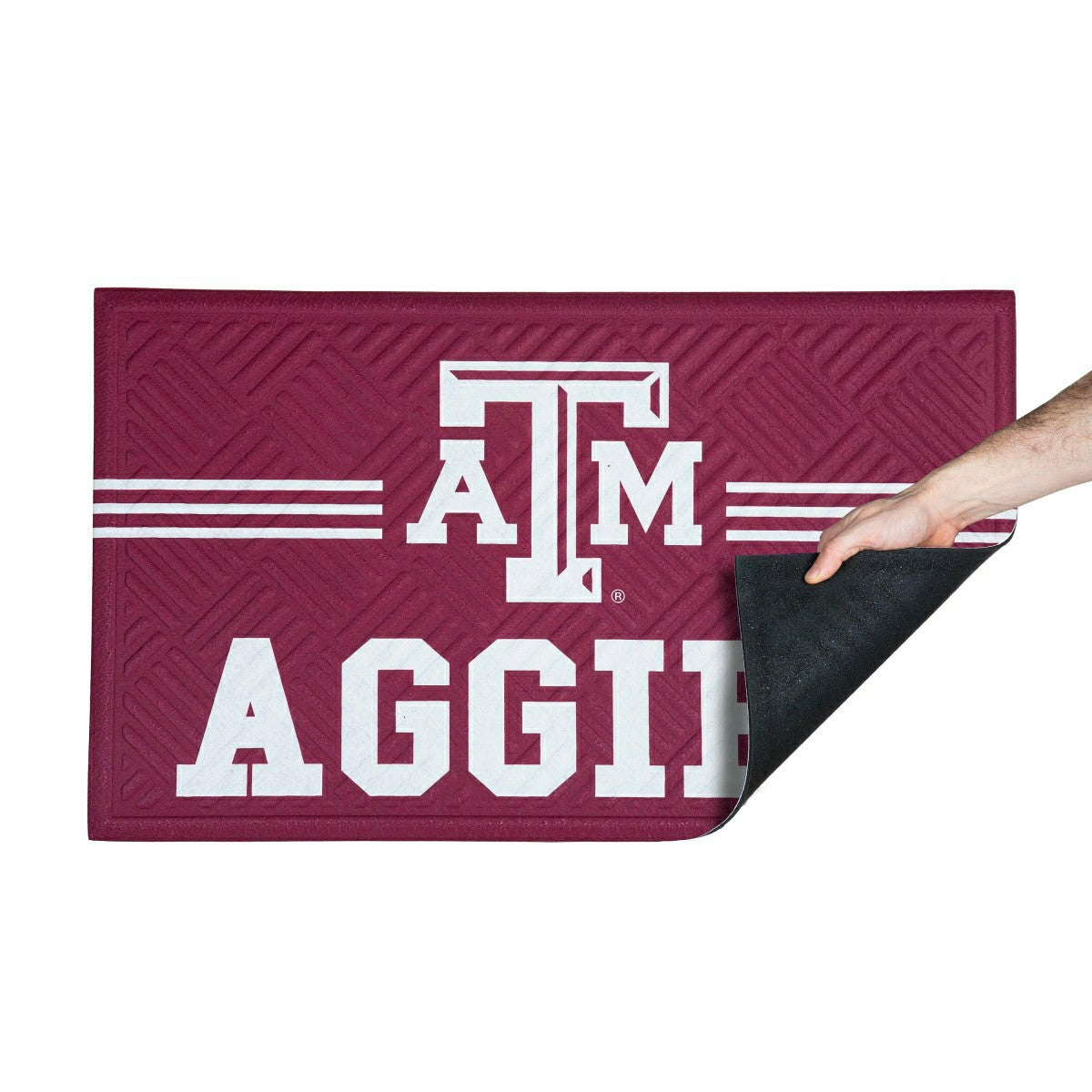 Embossed Mat, Cross Hatch, Texas A&M, Collegiate