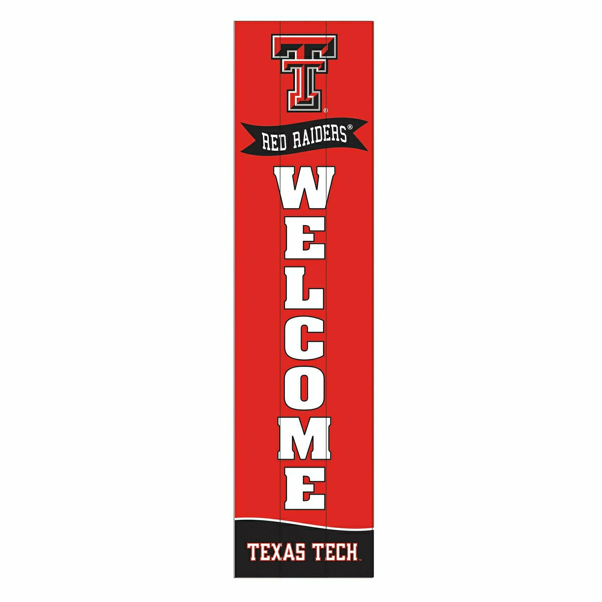 Texas Tech University Large Single Sided Leaner, 46", Collegiate, Home