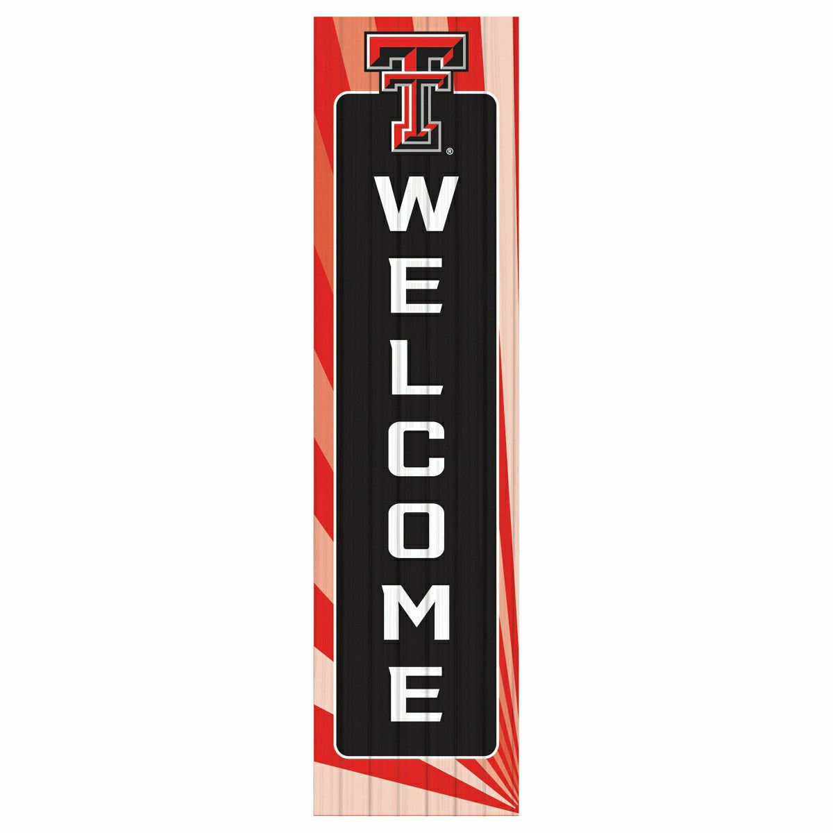 Texas Tech University Summer Seasonal Single Sided Large Leaner, 46", Collegiate, Home