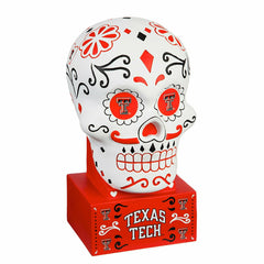Texas Tech, Sugar Skull Statue, Collegiate, Home