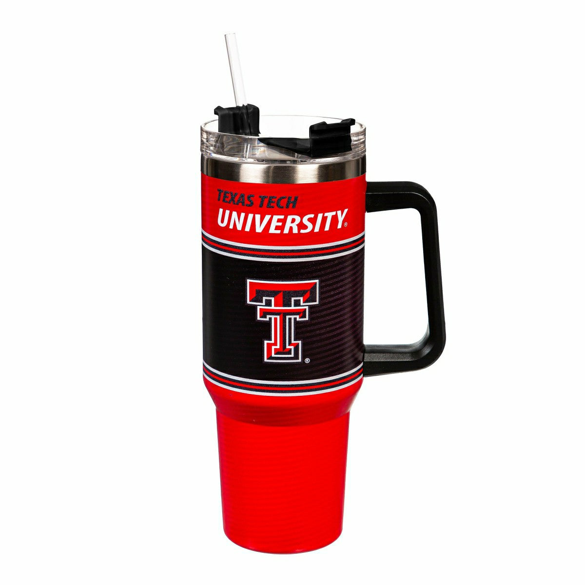 40oz Stainless Steel Canyon Cup w/ Straw, Texas Tech University, Collegiate, Home