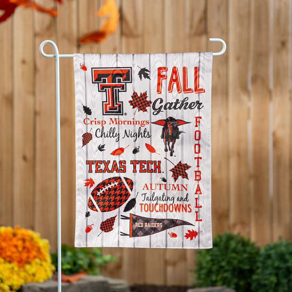 Texas Tech University, Moire Flag, GDN, Fall Seasonal, Collegiate, Home