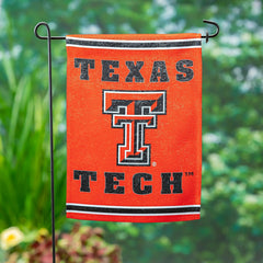 Embossed Suede Flag, GDN Size, Texas Tech University, Collegiate, Home