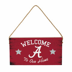 University of Alabama Wood Wall Sign, 6x11, Collegiate, Home