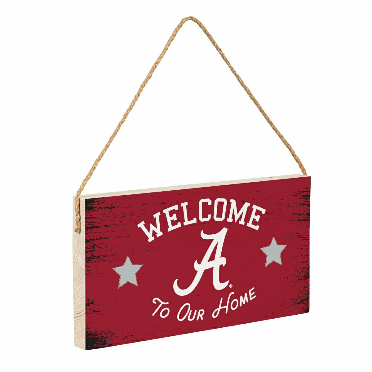 University of Alabama Wood Wall Sign, 6x11, Collegiate, Home